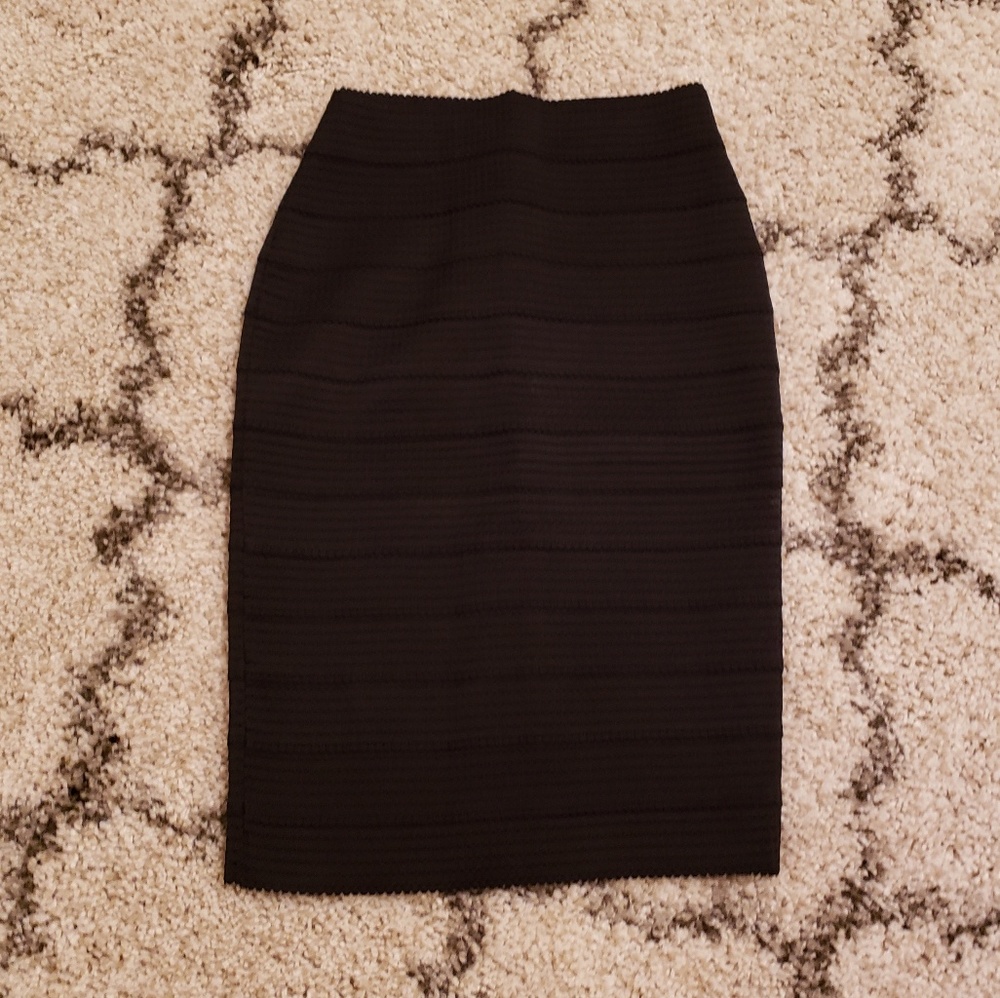 Express Black Pencil Skirt